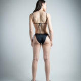 Jill Twist Swim Top - Black (PO)