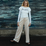 Premium Girl Baby Tee - SS BB Tee Off-White Organic (PO) - Limited Release