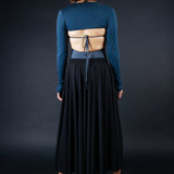 Norma Maxi Skirt - Black (PO)