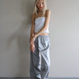 Pecchenino Satin Poolside Pant - RM Exclusive - Silver (PO)