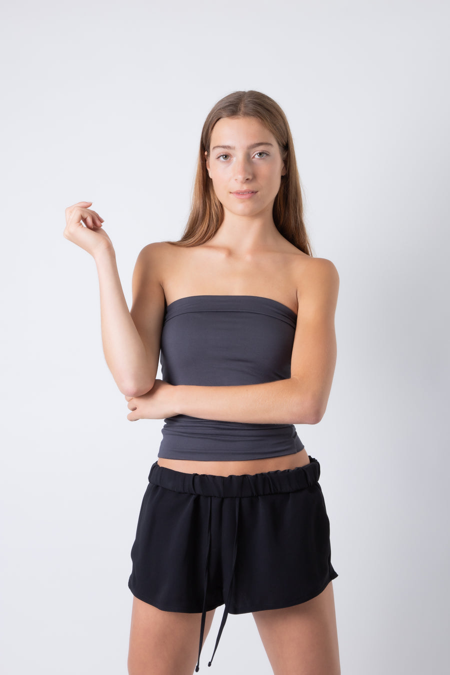 Easy Micro Short - Black Crepe (PO)