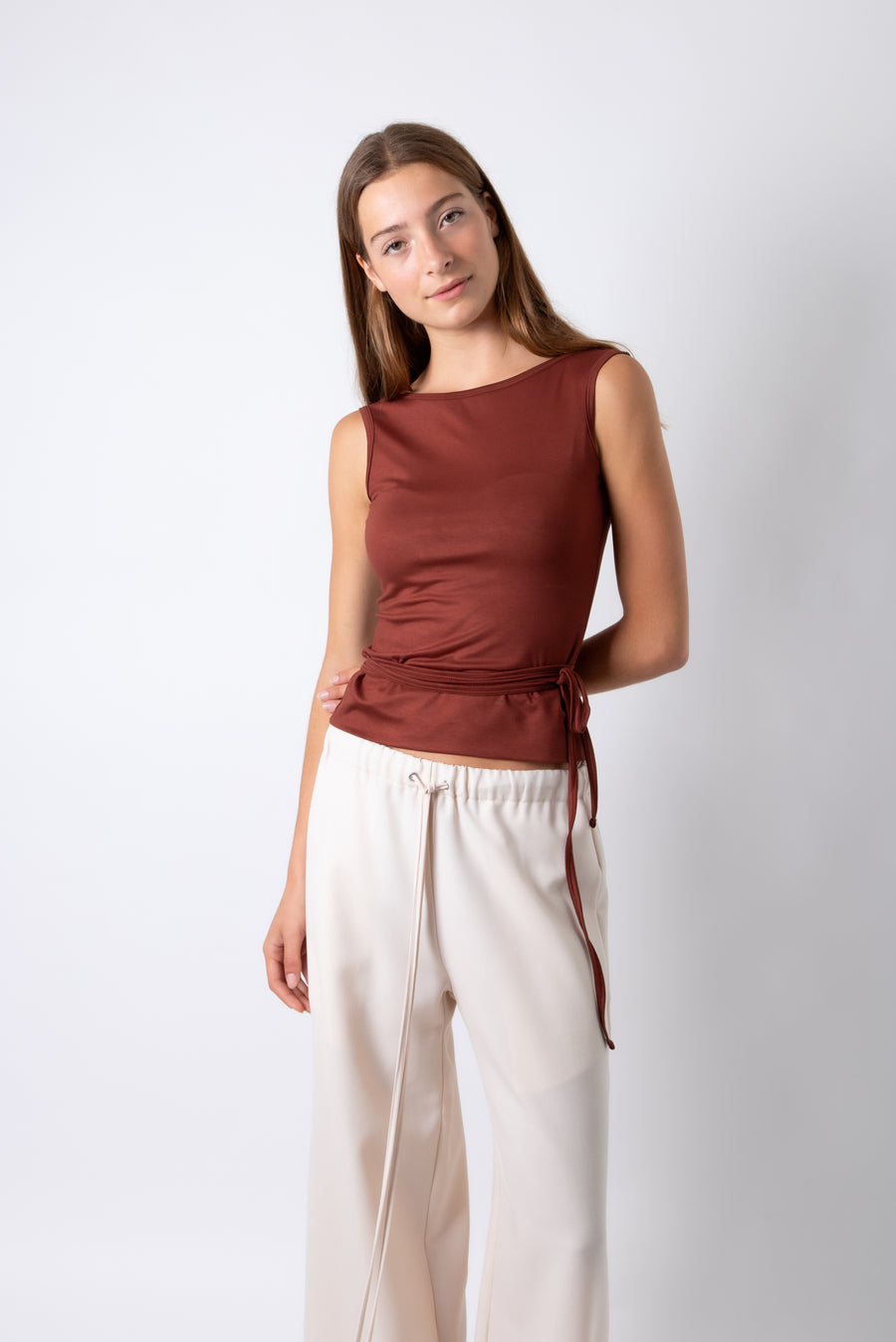 Baby Back Cami - Burnt Ochre (PO)