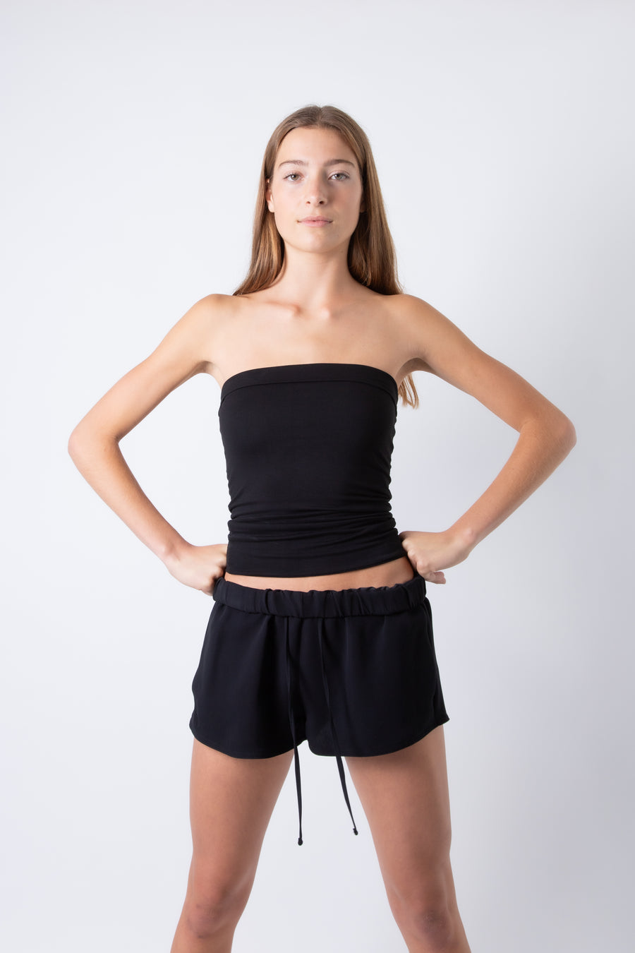 Engineered Tube Top - Black (PO)