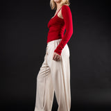 Brenda Bolero - Holiday-Red Merino (PO)