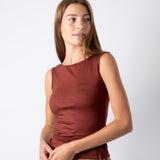 Baby Back Cami - Burnt Ochre (PO)