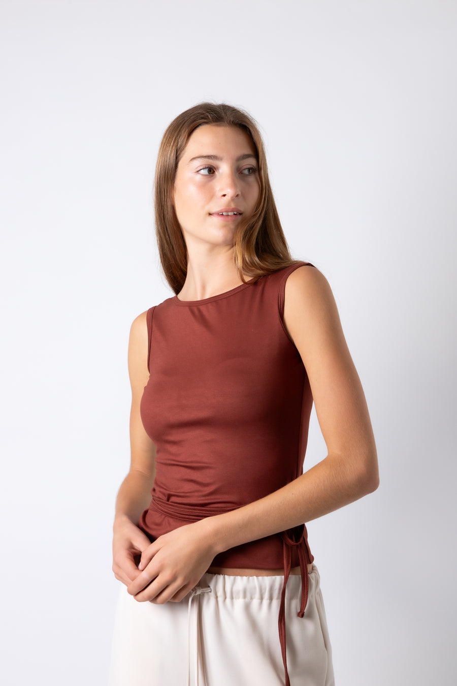 Baby Back Cami - Burnt Ochre (PO)