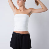 Engineered Tube Top - Off-white (PO)