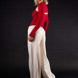 Brenda Bolero - Holiday-Red Merino (PO)