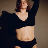 High-Rise French Brief - Black (IS)