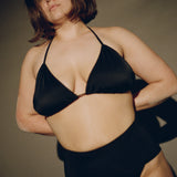 High-Rise French Swim Brief - Black (Ready-to-Ship)