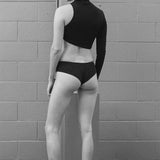 Mid-Rise French Brief - Black (IS)