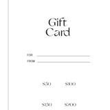RACHEL MILLS gift card