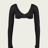 Geraldine Bralette - Black (Ready-to-Ship)