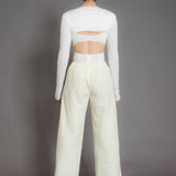 Brenda Bolero - Off-white (PO)