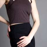 Top and Tail Cami - Cocoa Merino (PO)