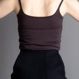 Top and Tail Cami - Cocoa Merino (PO)