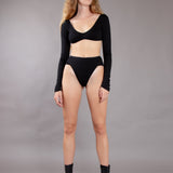 Geraldine Bralette - Black (Ready-to-Ship)