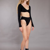 Geraldine Bralette - Black (Ready-to-Ship)