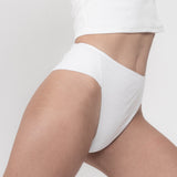 High-Rise French Brief - White (IS)