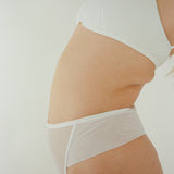 Mesh High G Brief - White (PO)