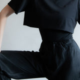 Tina Tee - Black Organic (Ready-to-Ship)